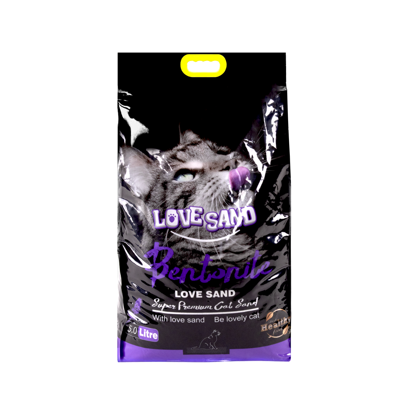 Arena para Gato Lovesand con Olor a Lavanda 4 Kg