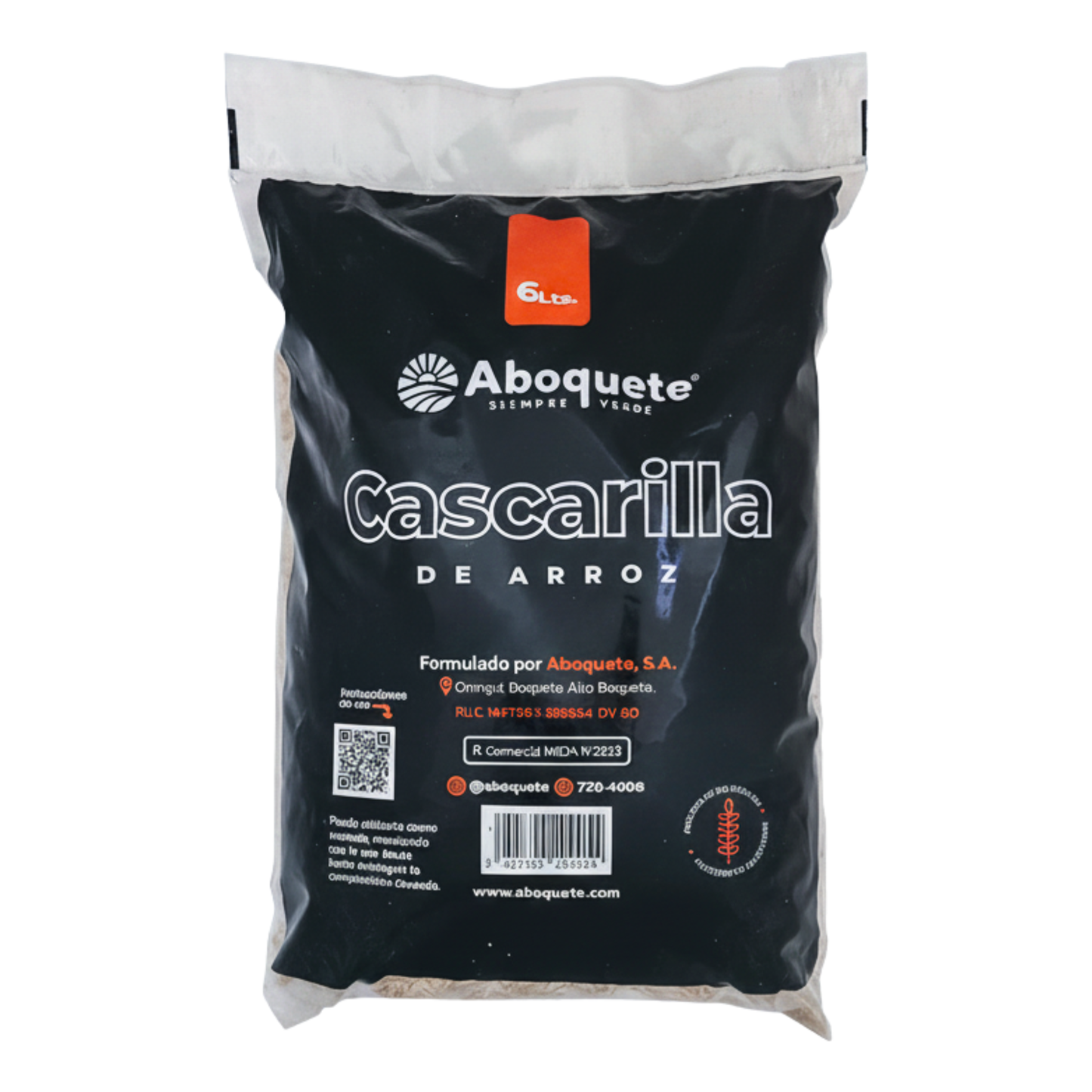 Cascarilla de Arroz Aboquete 6 L