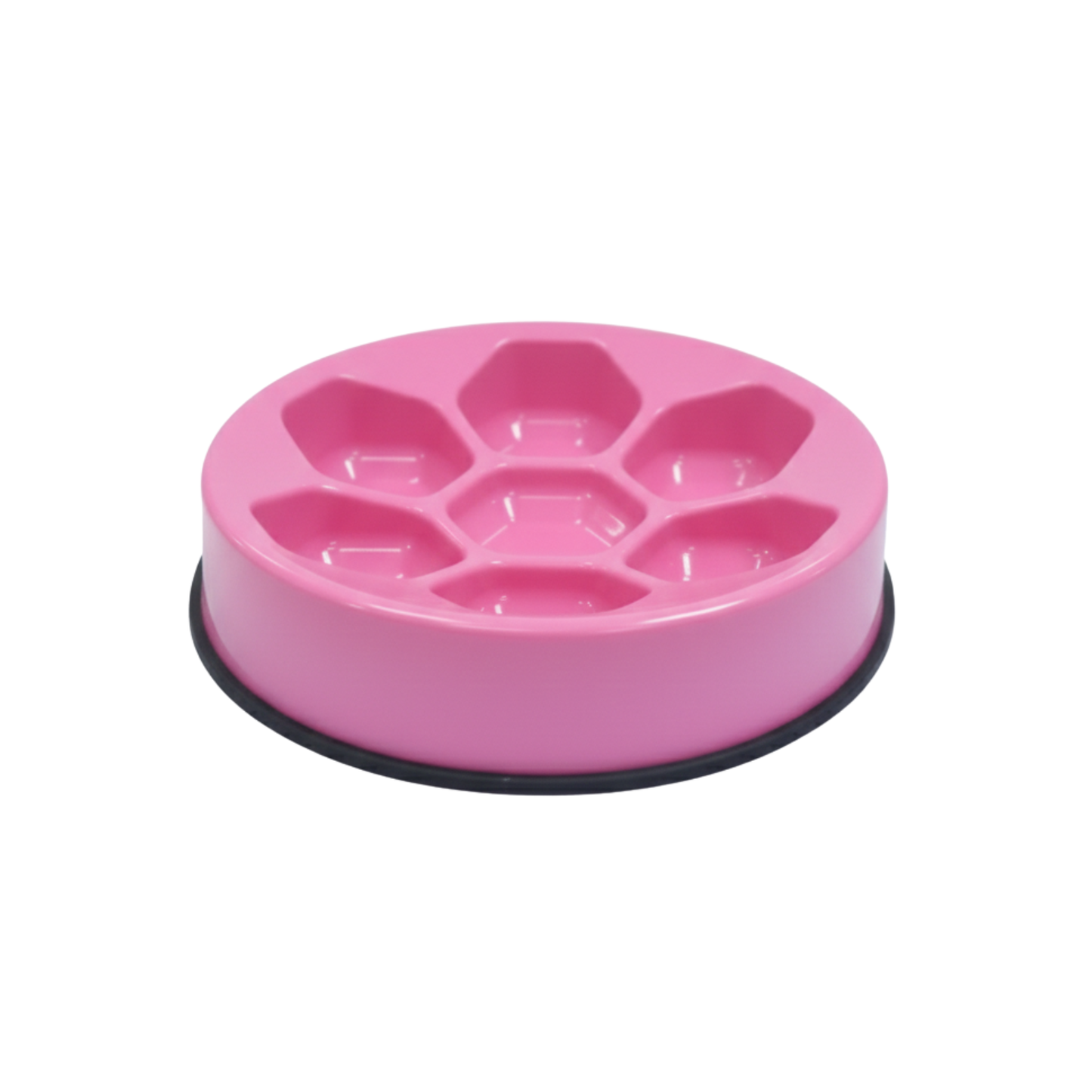 Plato Cavity Rosa Para Perros