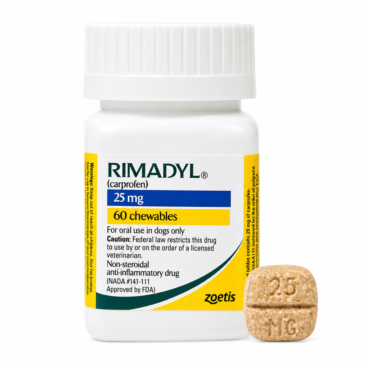 M Rimadyl Chewable 25Mg Tableta