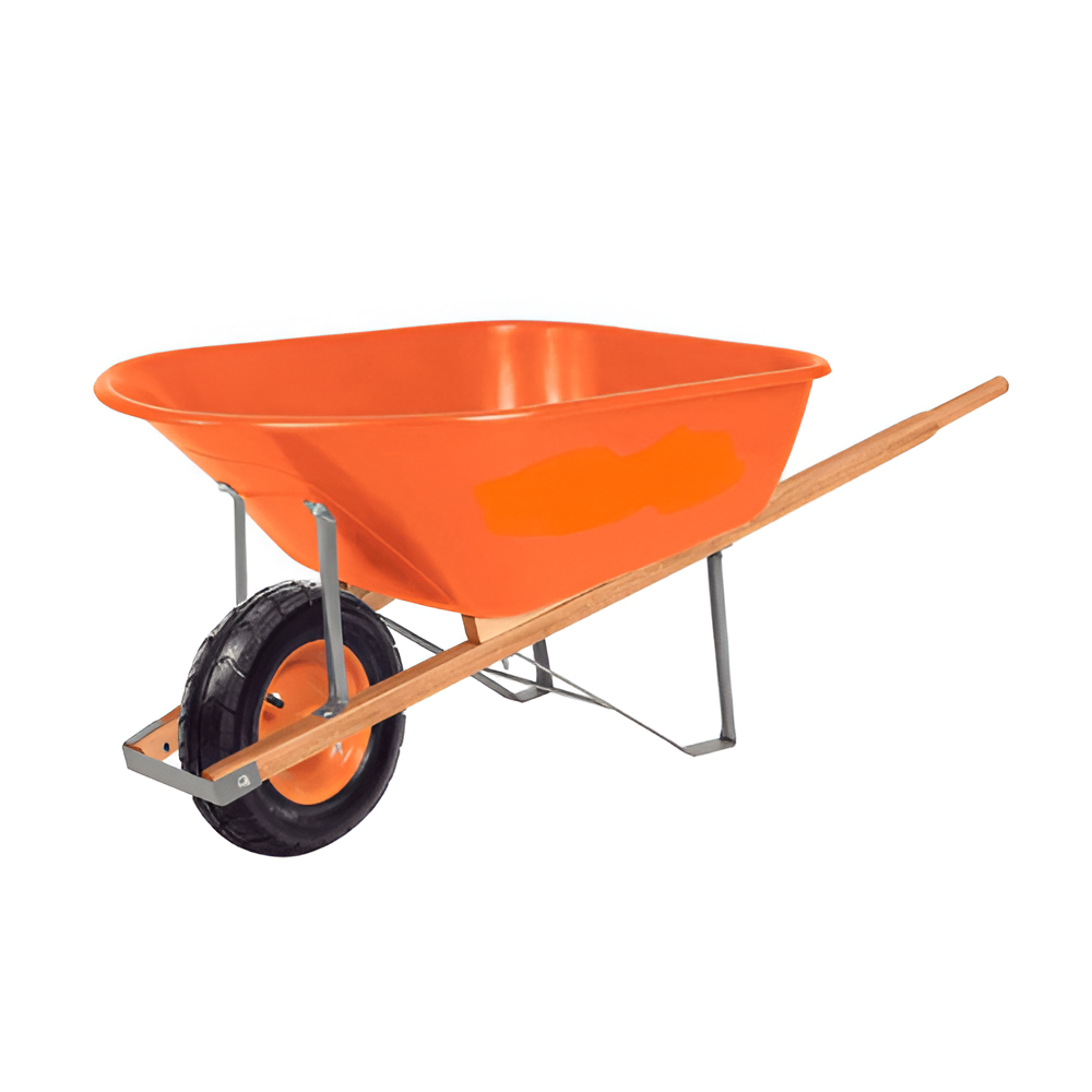 Carretilla de Metal Mango/Madera 5 V-8