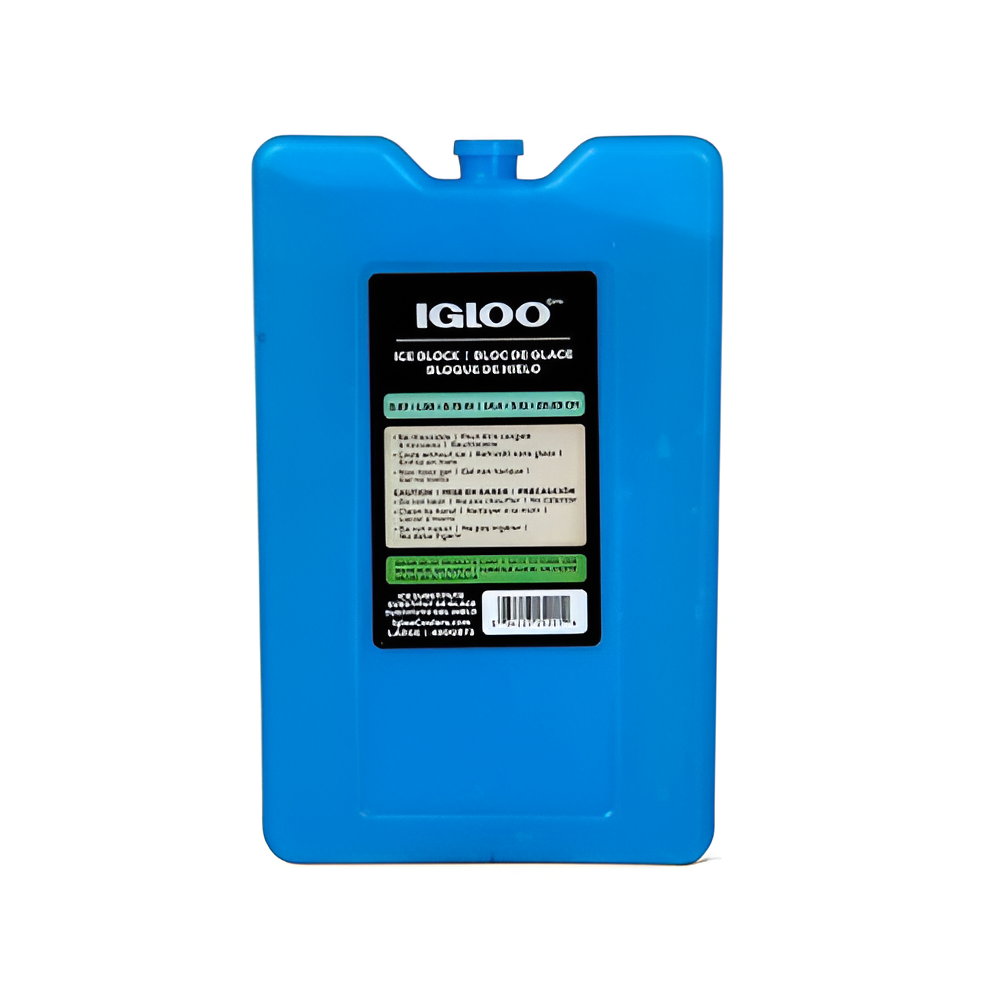 Bloque de Hielo de Color Azul Grande