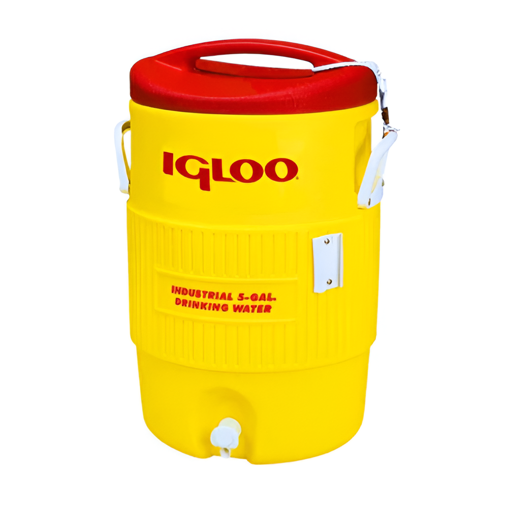 Cooler Igloo P/Bebidas Resina Amar/Rojo