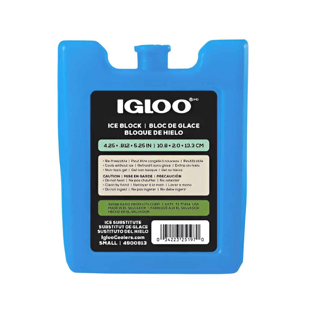 Bloque de Hielo de Color Azul Chico