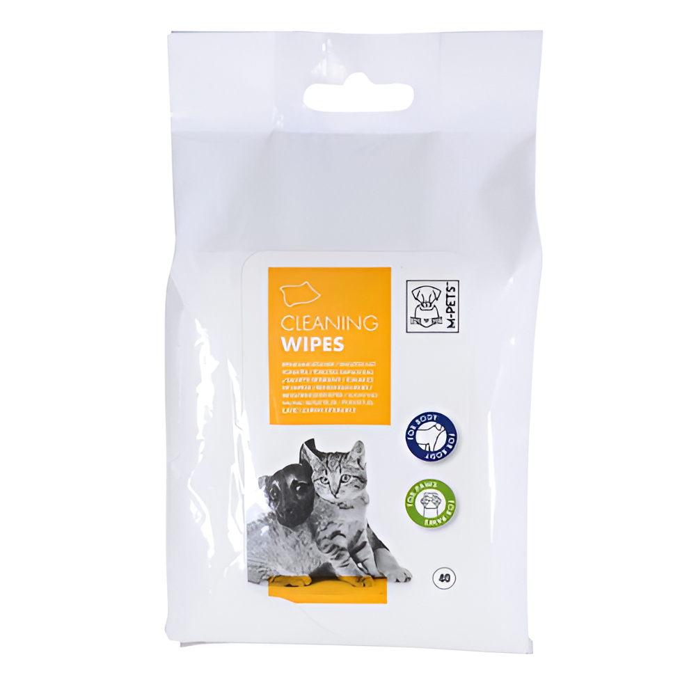 Toallitas Húmedas M-Pets 40 Unidades