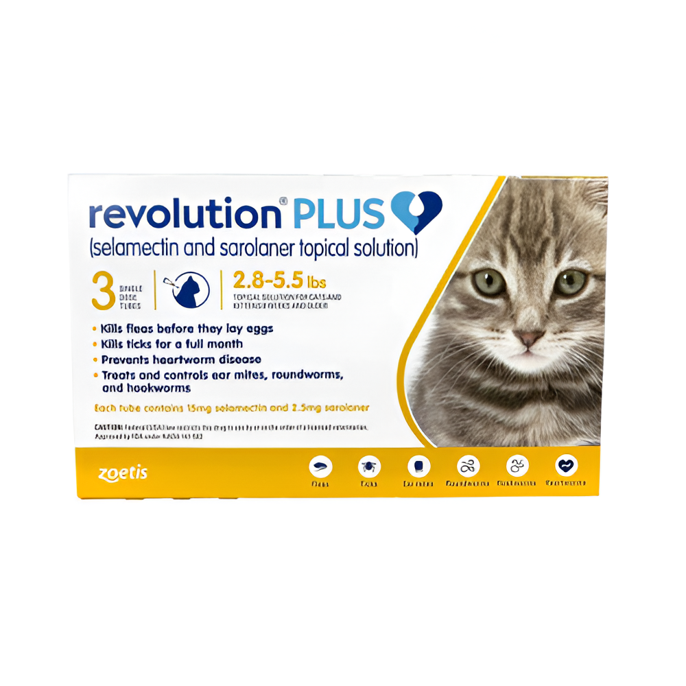 Desparasitantes Externo Para Gatos Revolution Plus 1 Pipeta