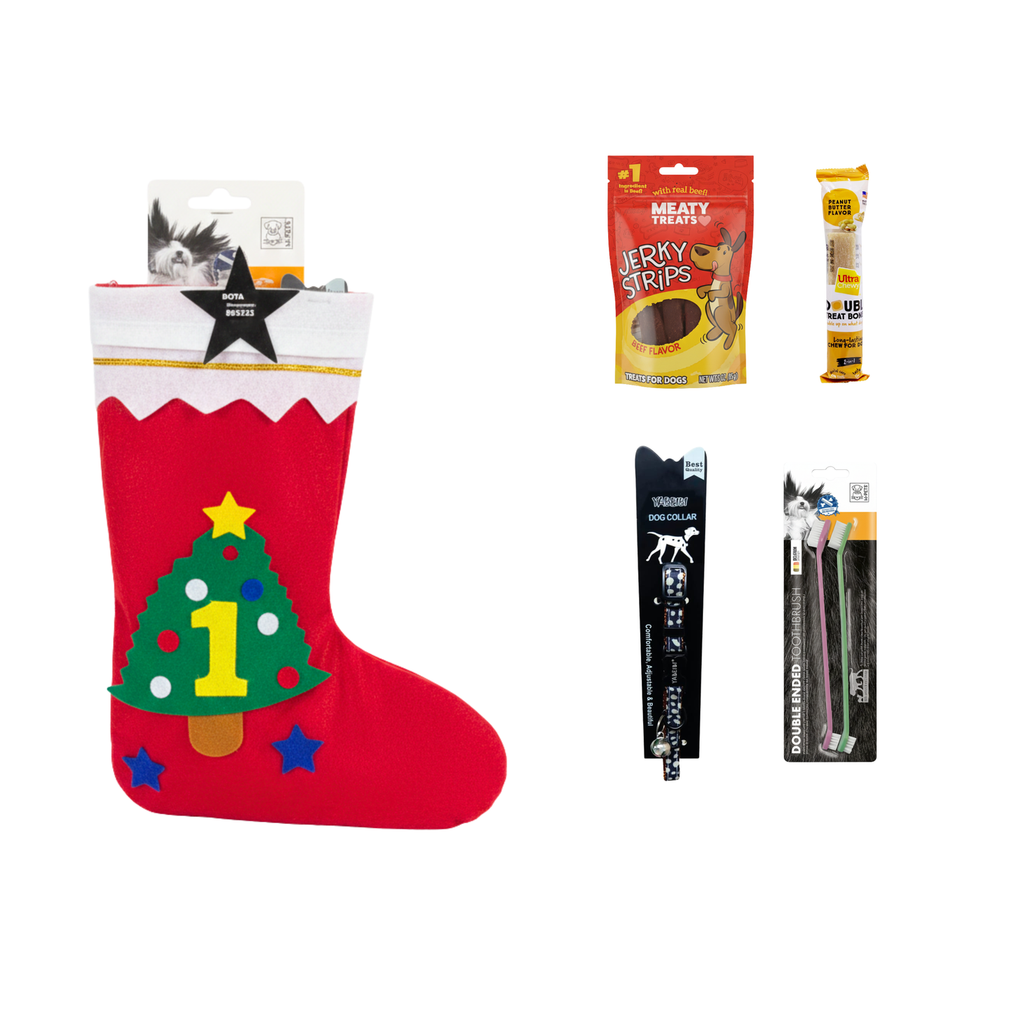 Bota Navideña para Perro