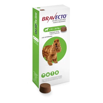 Desparasitante Externo Bravecto para Perros 3 Meses