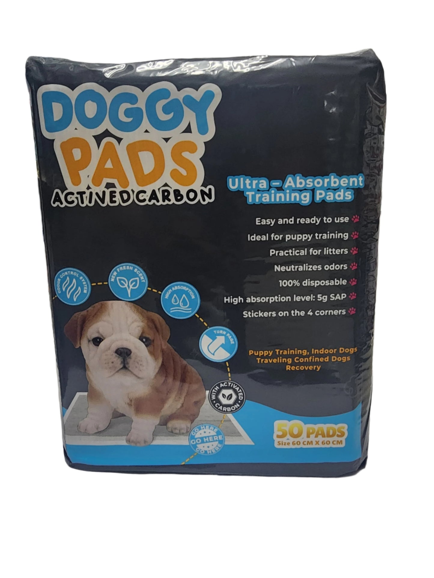 Doggy Pads Carbon 60X60 50UD