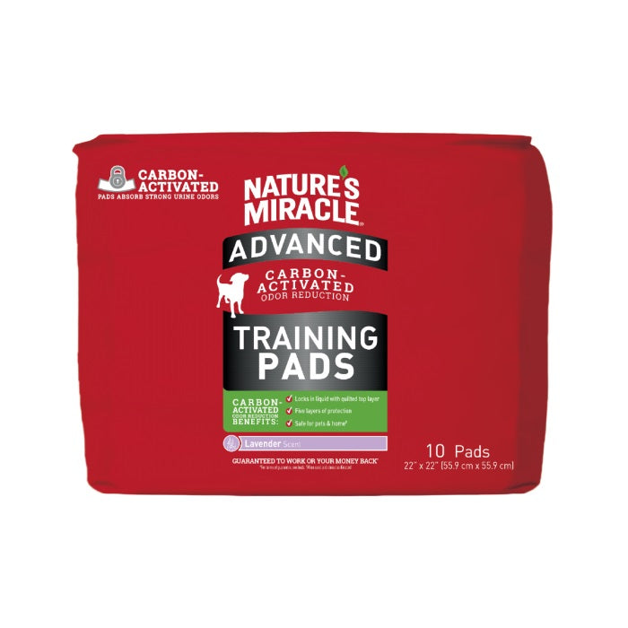 Pads de Entrenamiento Para Perros Nature's Miracle Advanced lavender 80 Uds