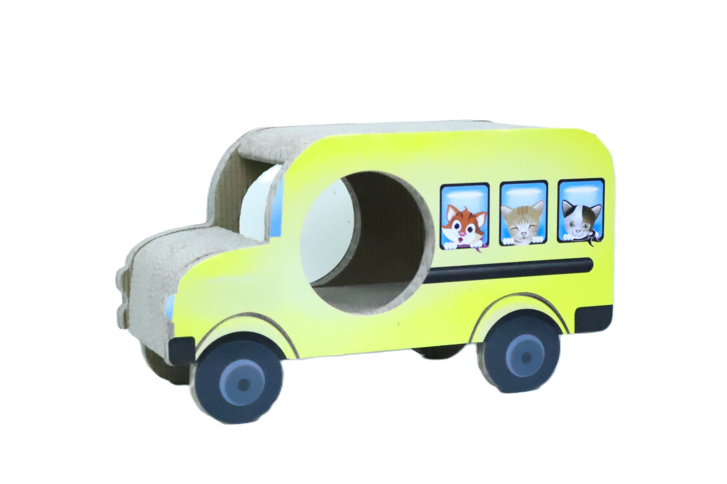 Cartón Rascador Icle Bus para Gato