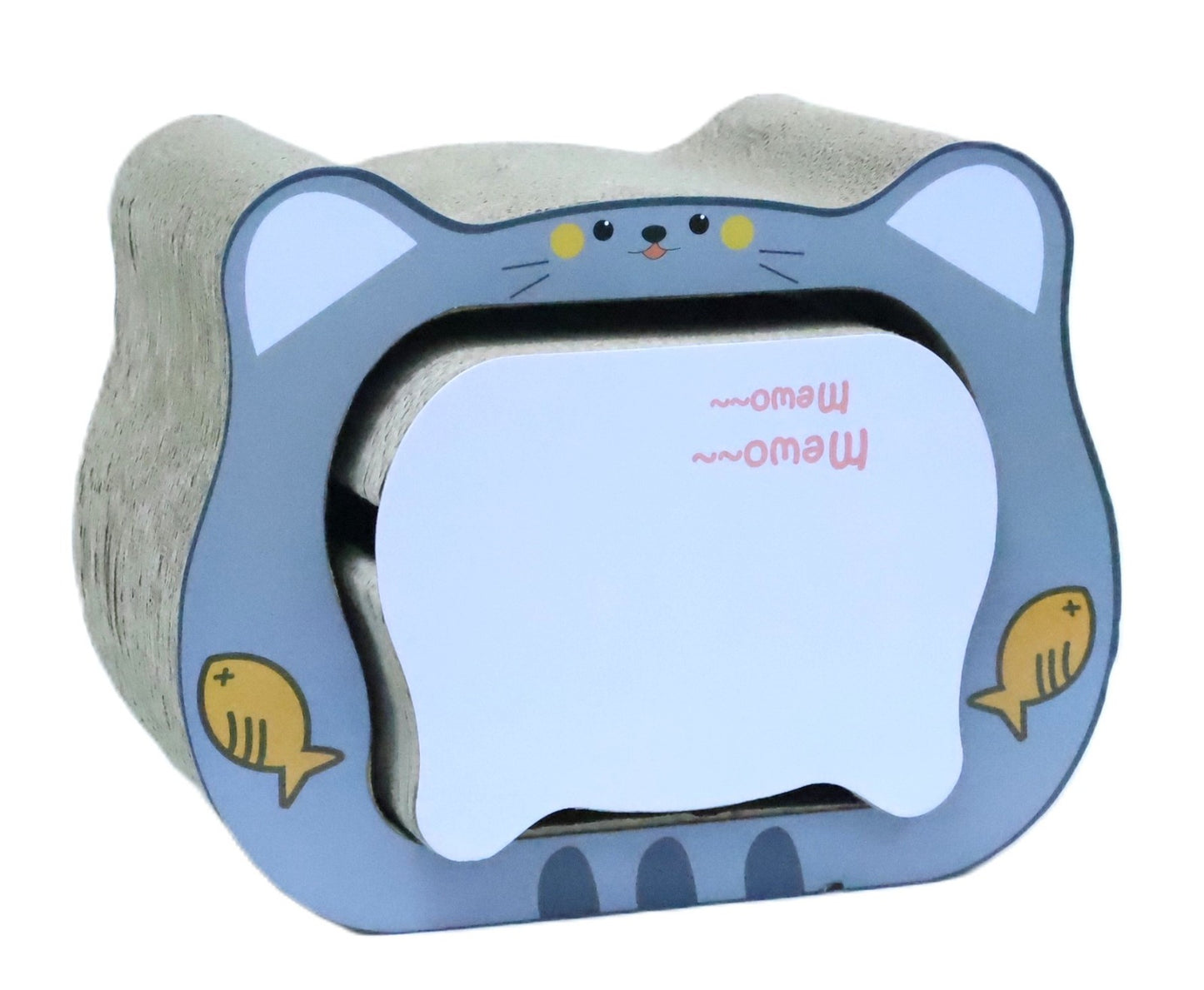 Cartón Rascador Cabeza De Gato