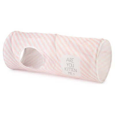 Túnel De Juego Para Gatos Rosa