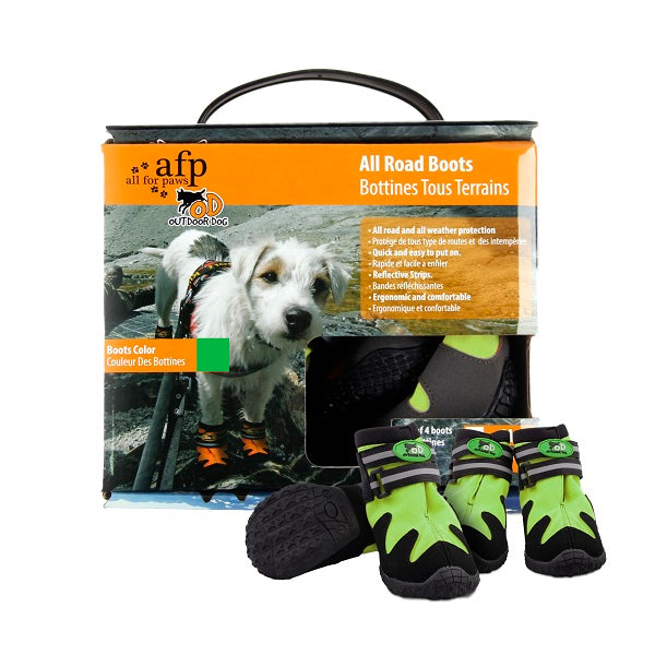 Zapatos Verde y Negro para Perro XXL