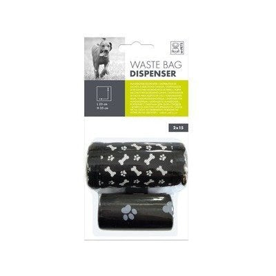 Dispensador y Bolsas Negras para Desechos