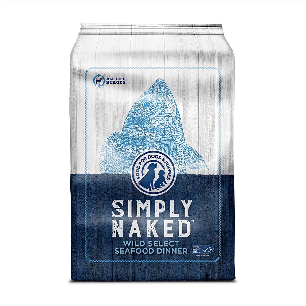 Alimento Simply Naked para Perro Mariscos 4LB