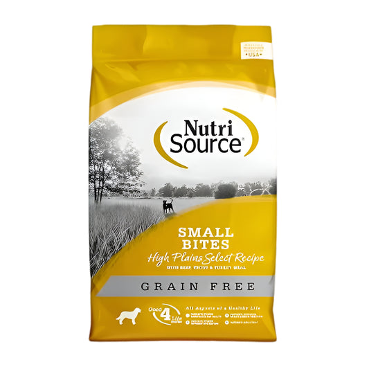 NutriSource Perro GF Raza Pequeña Pollo y Guisante 12 LB