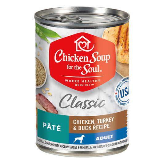 Alimento Chicken Soup Classic Lata Perro Adulto - Paté