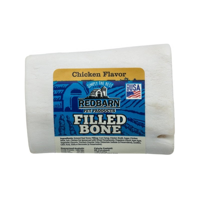 Hueso Pequeño Relleno de Pollo