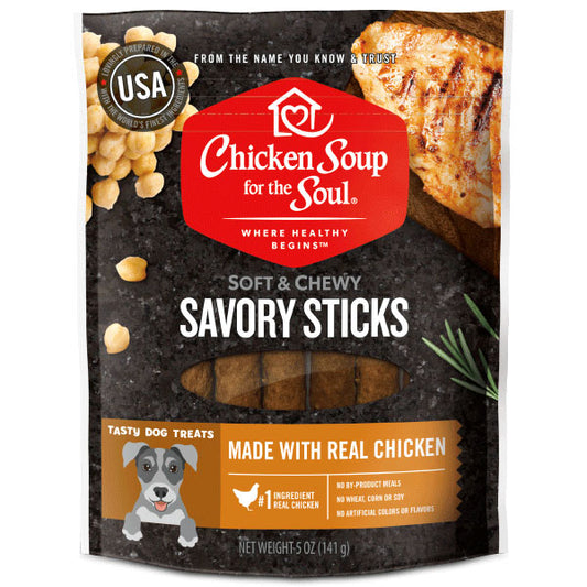 Snack para Perro Chicken Soup Grain Free Savory Sticks