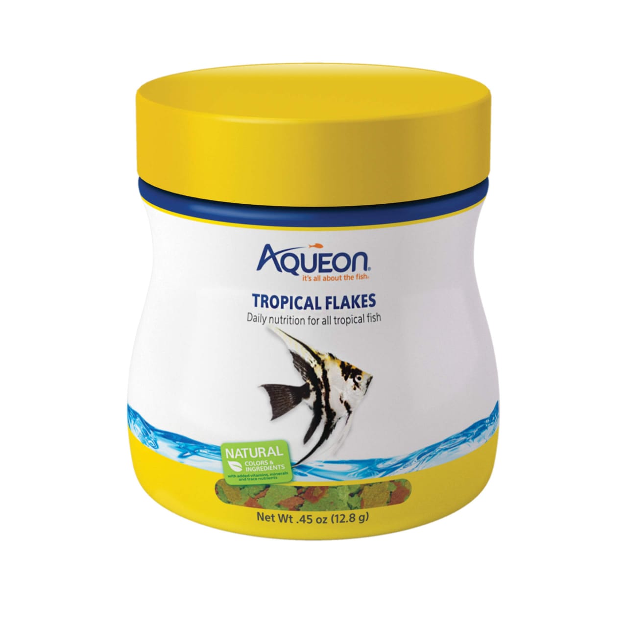 Alimento Aqueon Hojuelas para Peces Tropicales 0.45Oz
