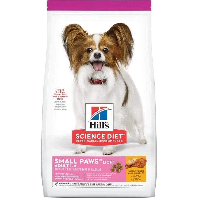Alimento Seco Para Perros Hills Science Diet Adultos Razas Pequeñas y Toy Light 4.5 LB