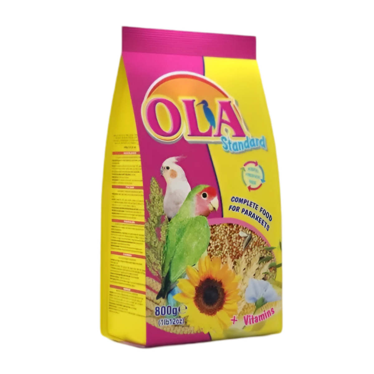 Alimento para Aves Ola Ninfas, Cacatùas y Cotorras