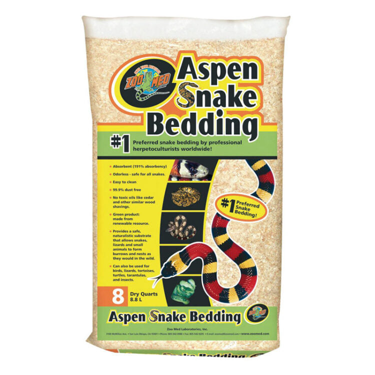 Viruta de Aspen para Serpientes