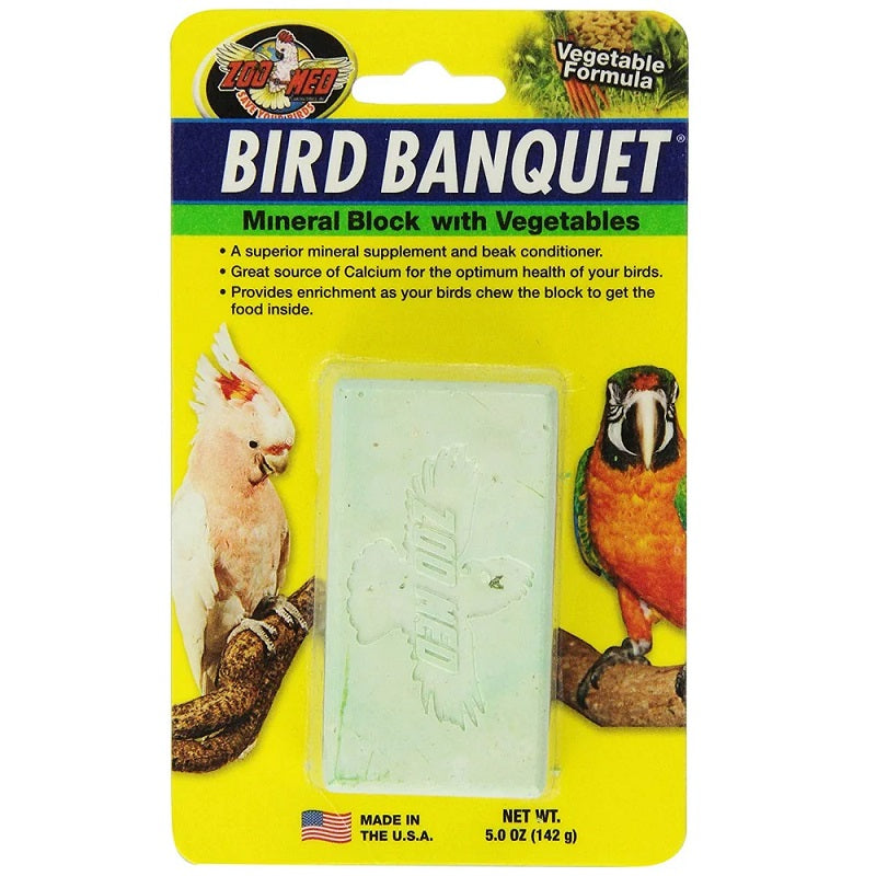 Calcio Grande Con Vegetales para Aves