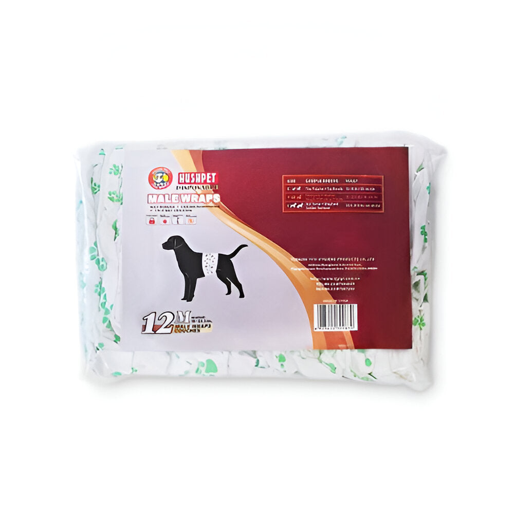 Hushpet Pañal Perro Macho M 12 Ud