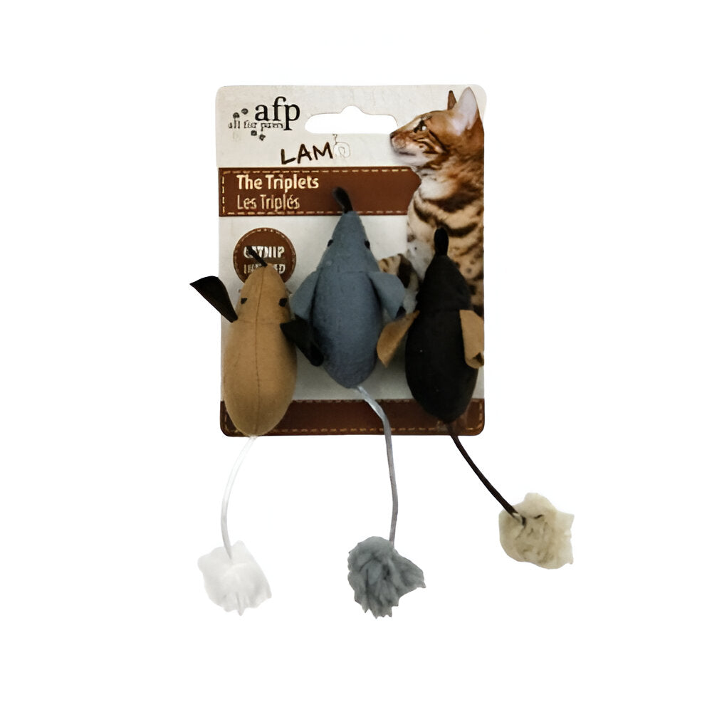 Juguete para Gato Kit De Ratones