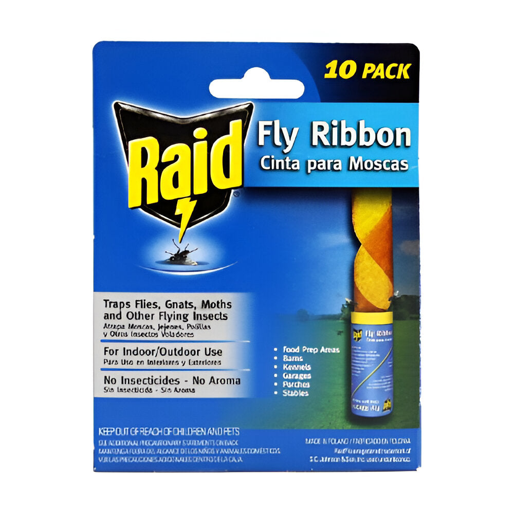 Cinta para atrapar Moscas Raid