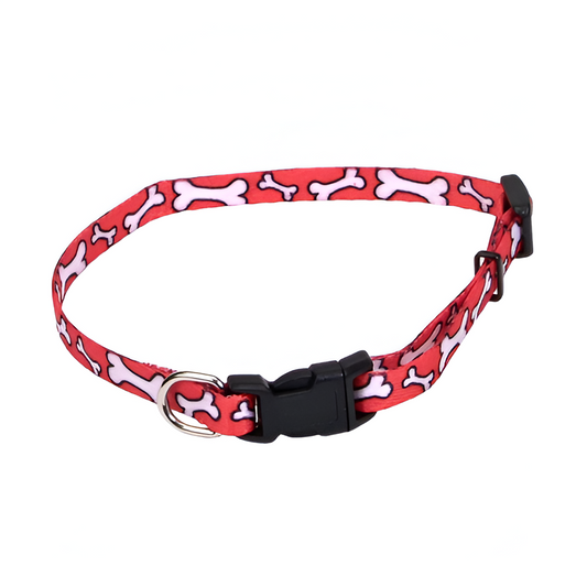 Collar De Cachorro Rojo Coastal