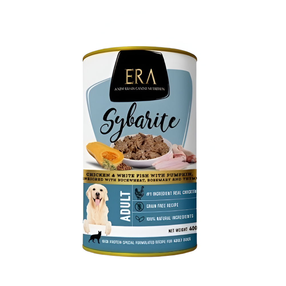 Alimento Húmedo Para Perros Era Adulto Lata Pollo y Pescado