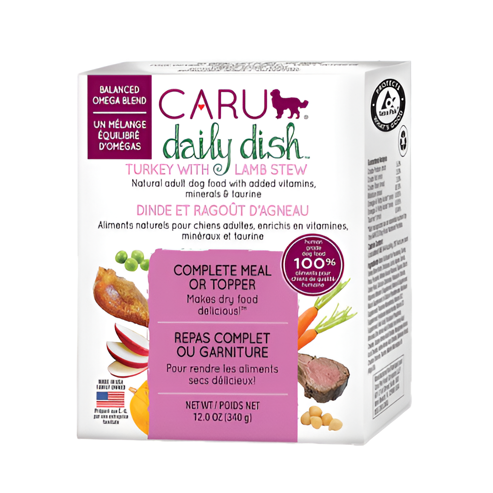 Caru Daily Estofado Pavo/Cordero Para Perro 12OZ
