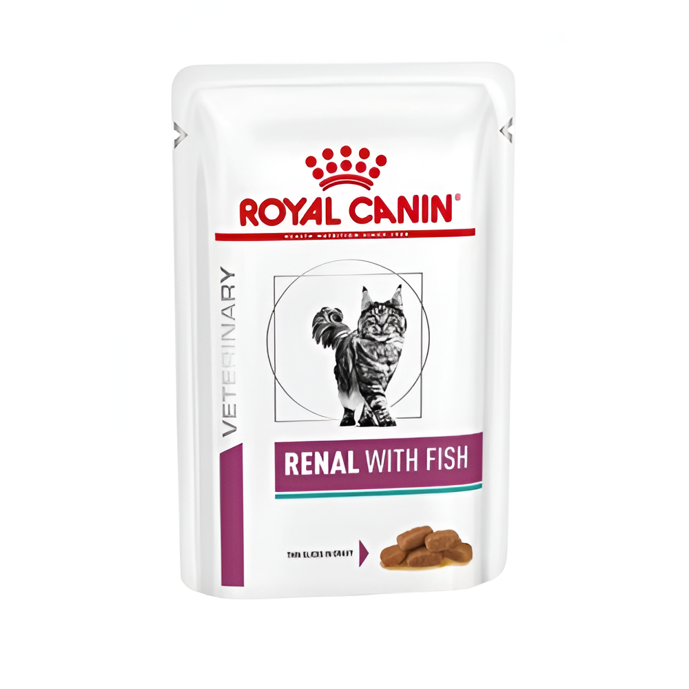 Alimento Húmedo Para Gatos Royal Canin Renal Pouch 100g
