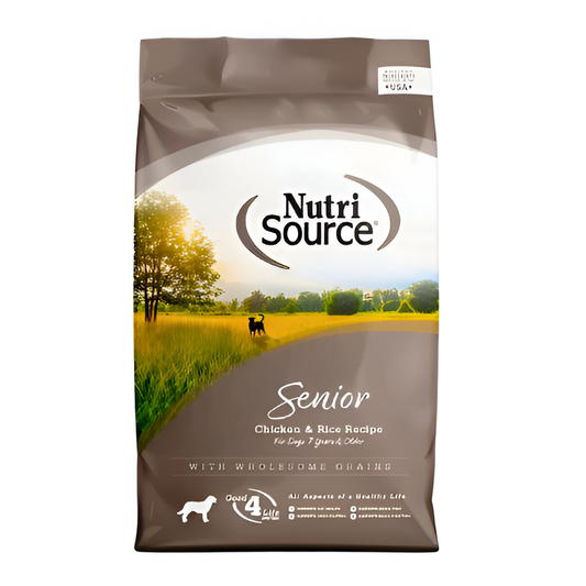 NutriSource Perro Senior Pollo y Arroz 4 LB