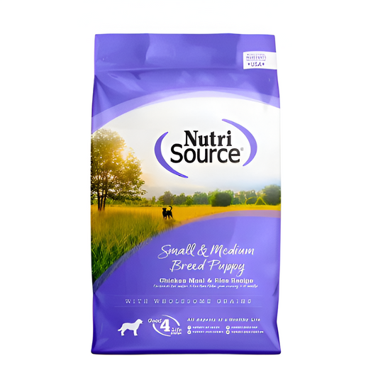Alimento NutriSource Raza Pequeña y Mediana GF