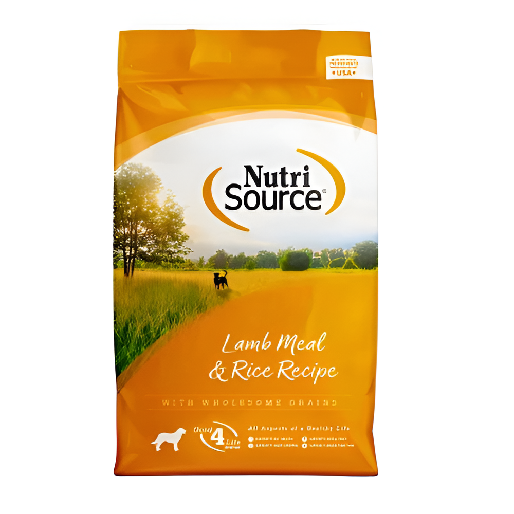Alimento NutriSource Perro Cordero y Arroz 26LB
