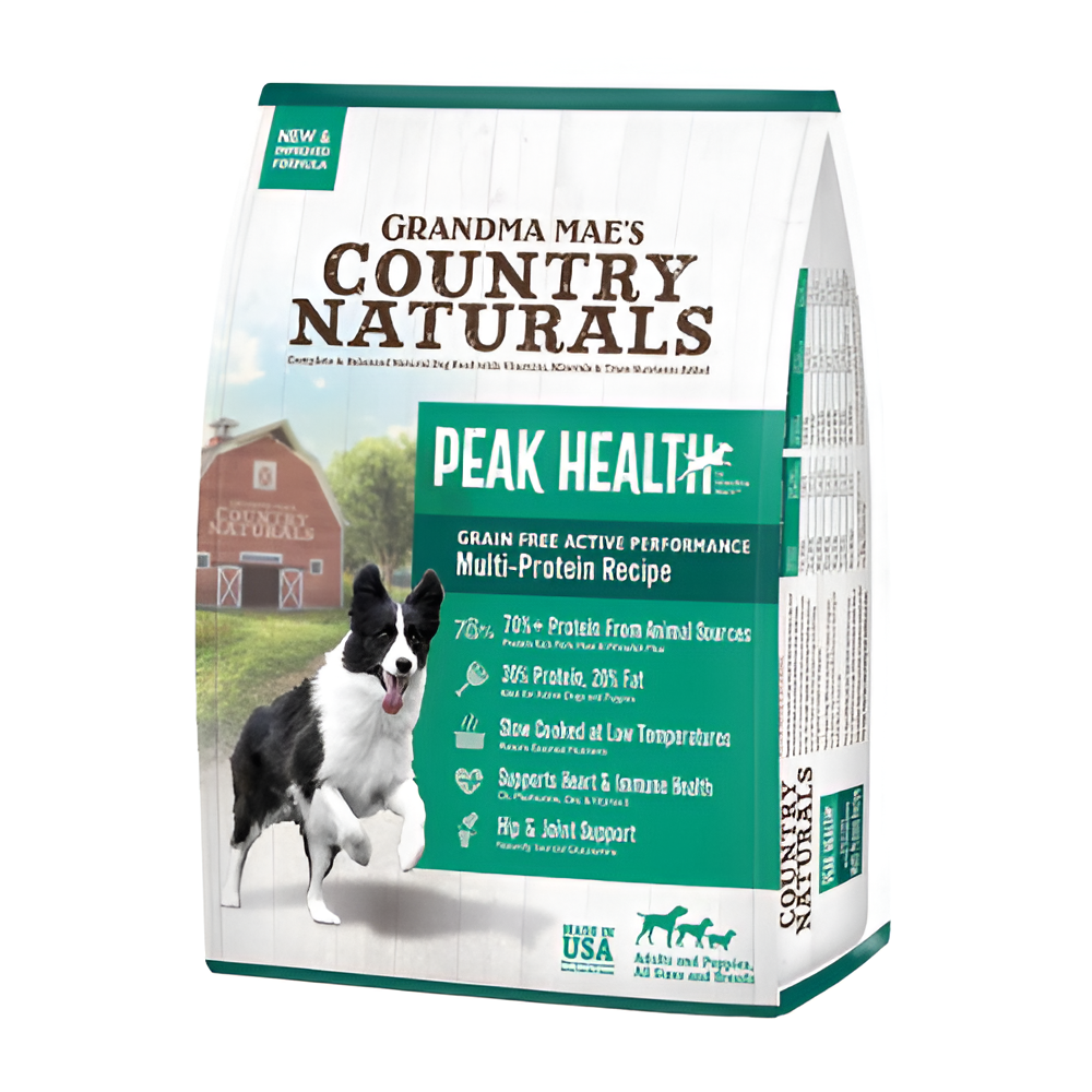 Alimento Grandma Mae's Grain Free Country Naturals Multiproteína 25Lb