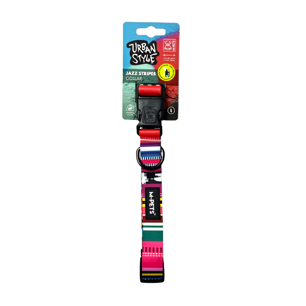 Collar Urban Style Jazz Stripes L