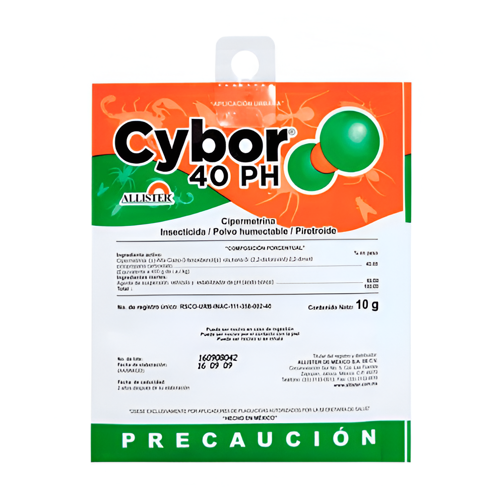 Insecticida Cybor 40 Ph 10 Gramos