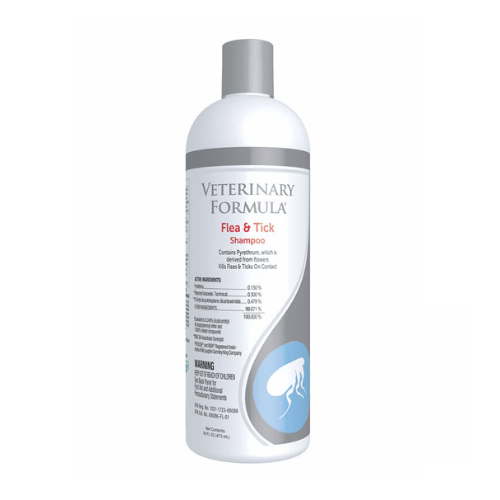 Shampoo Veterinary Formular Contra Pulgas y Garrapatas 16 Oz