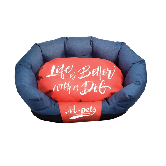 Cama para Perro M-Pets Prague Rojo/Azul