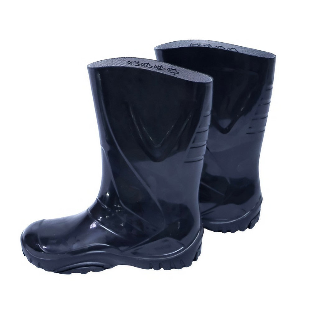 Bota Pvc Negra #31