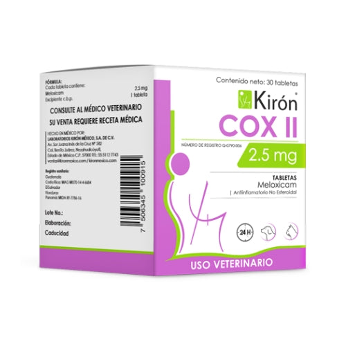COX II 2.5MG Meloxicam 2.5MG 30 Tabletas