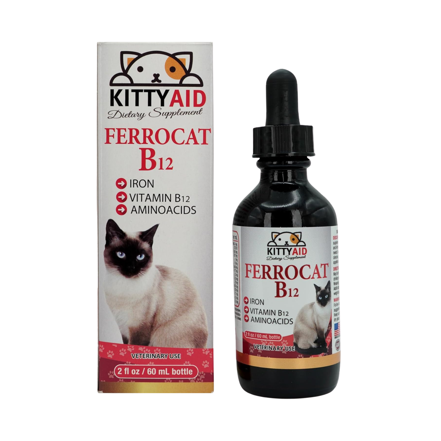 Kitty Aid Ferrocat B12 60ML