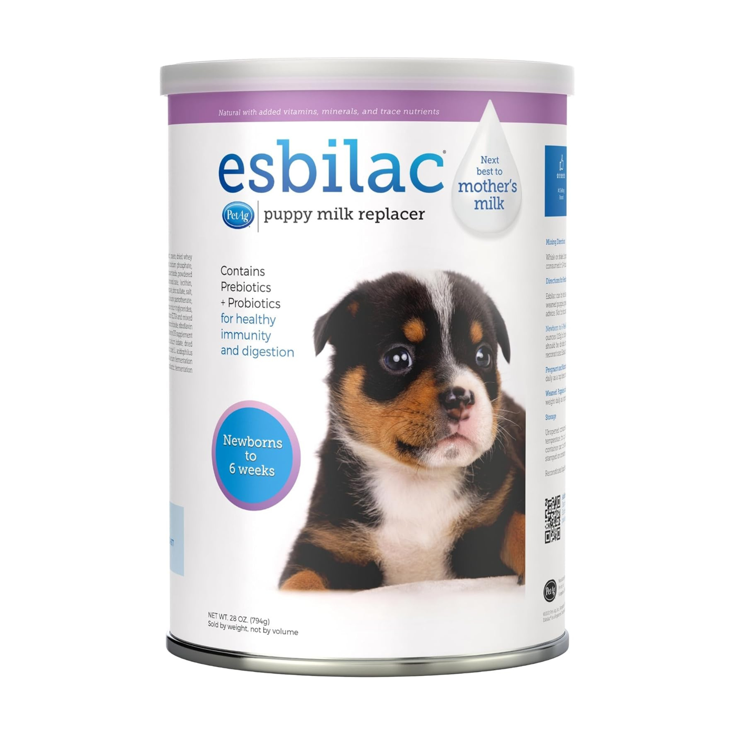 Leche en Polvo para Cachorro Esbilac 12 Onzas