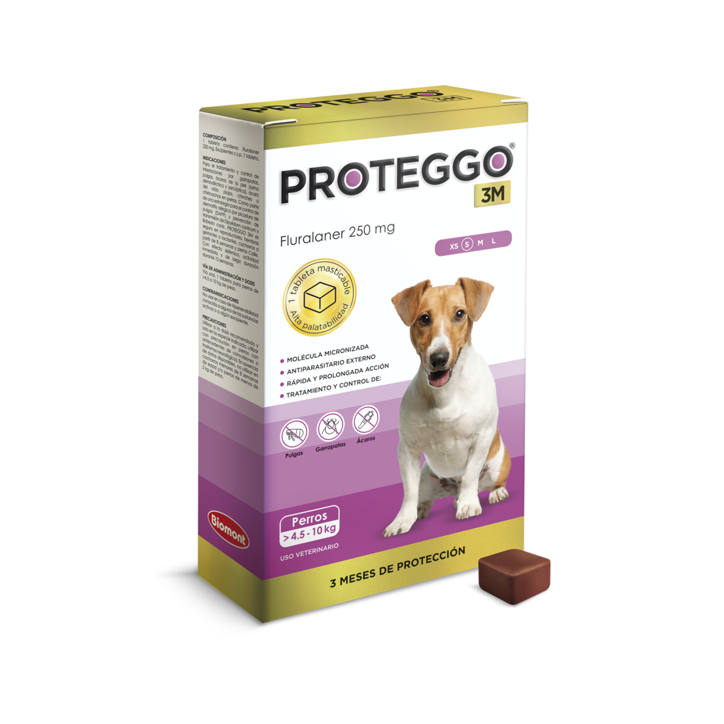 Proteggo 3M ( 250 MG ) - Caja 1 Tableta