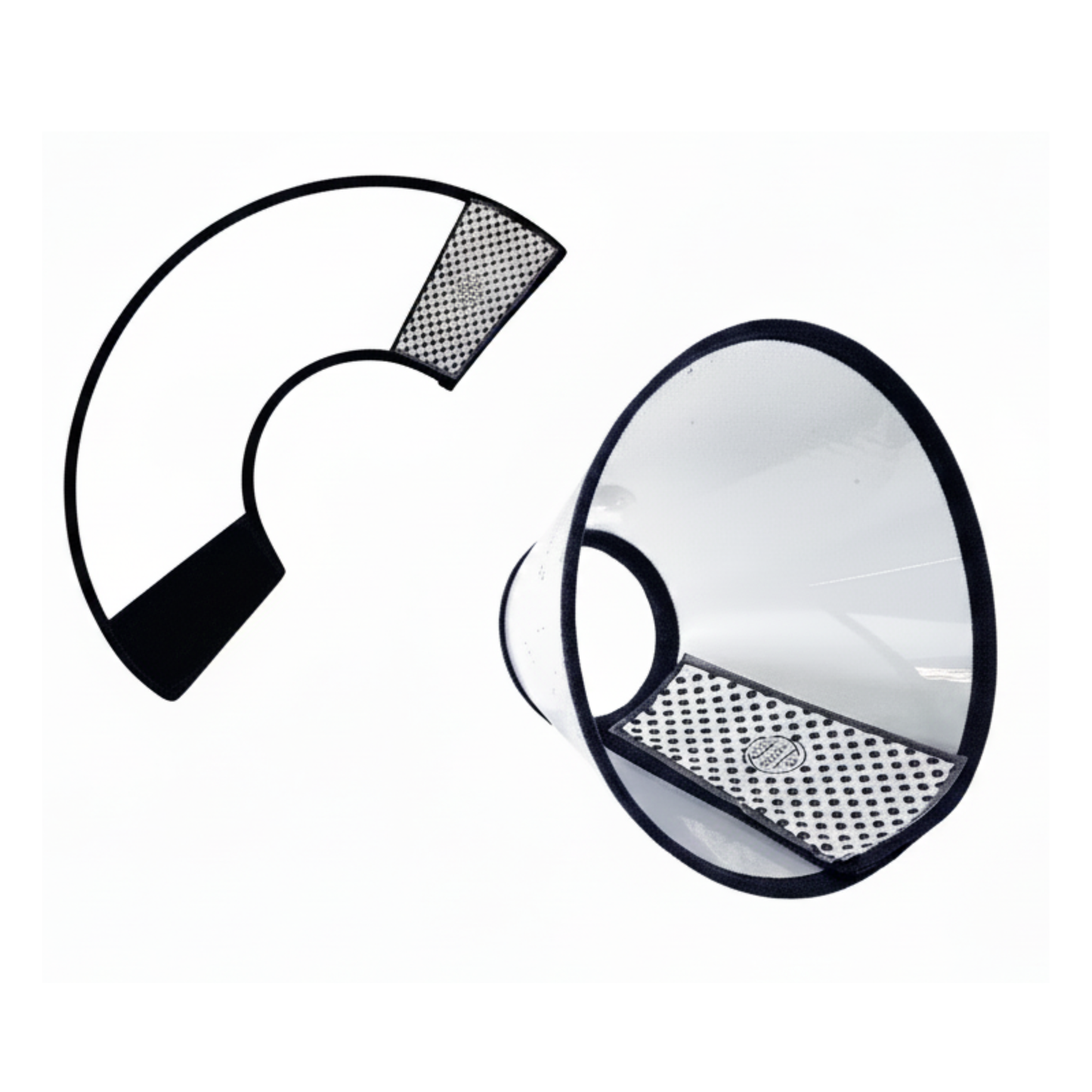 Cuello Protector Transparente de 17 a 20